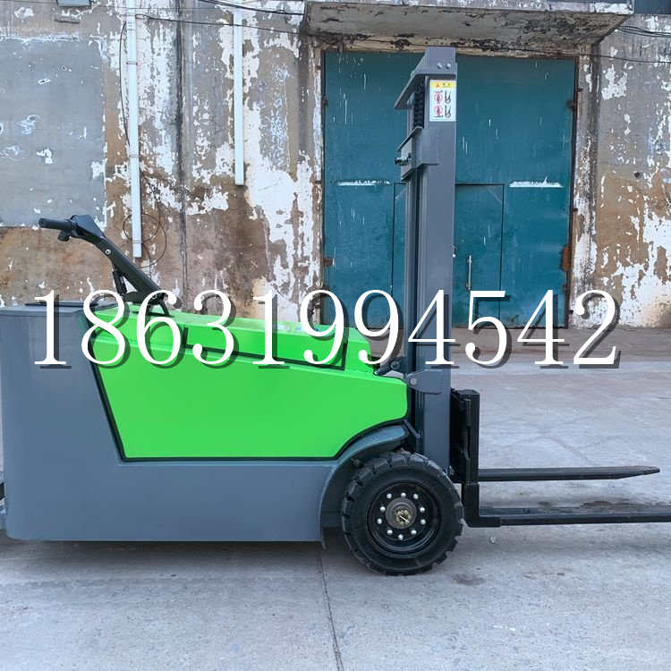 聂荣县小型电动叉车1吨2吨步行站驾式电瓶堆高充电装卸车液压升降车铲车